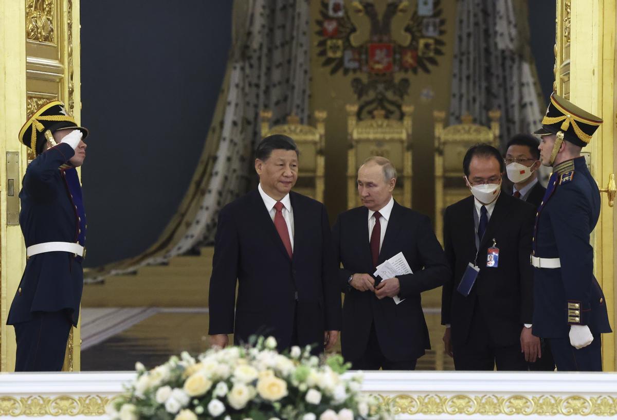 Putin rep el seu amic Xi Jinping