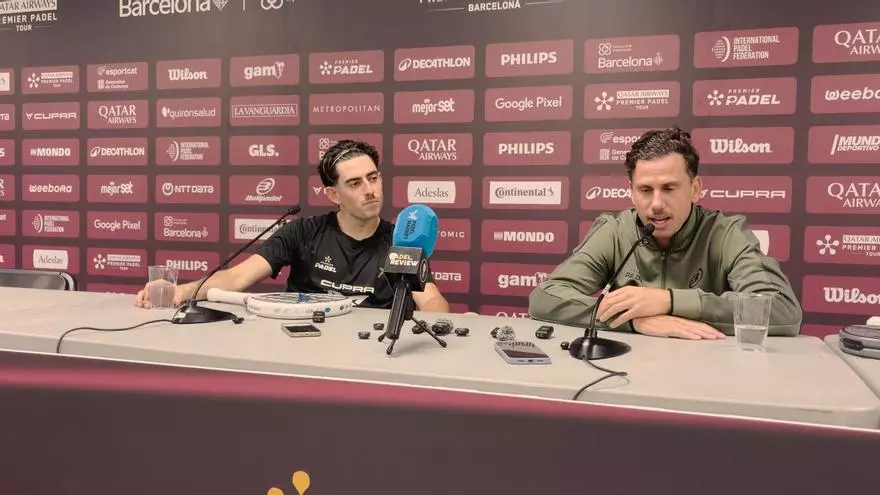 Paquito Navarro y Joan Sanz hablan en rueda de prensa sobre su próxima separación