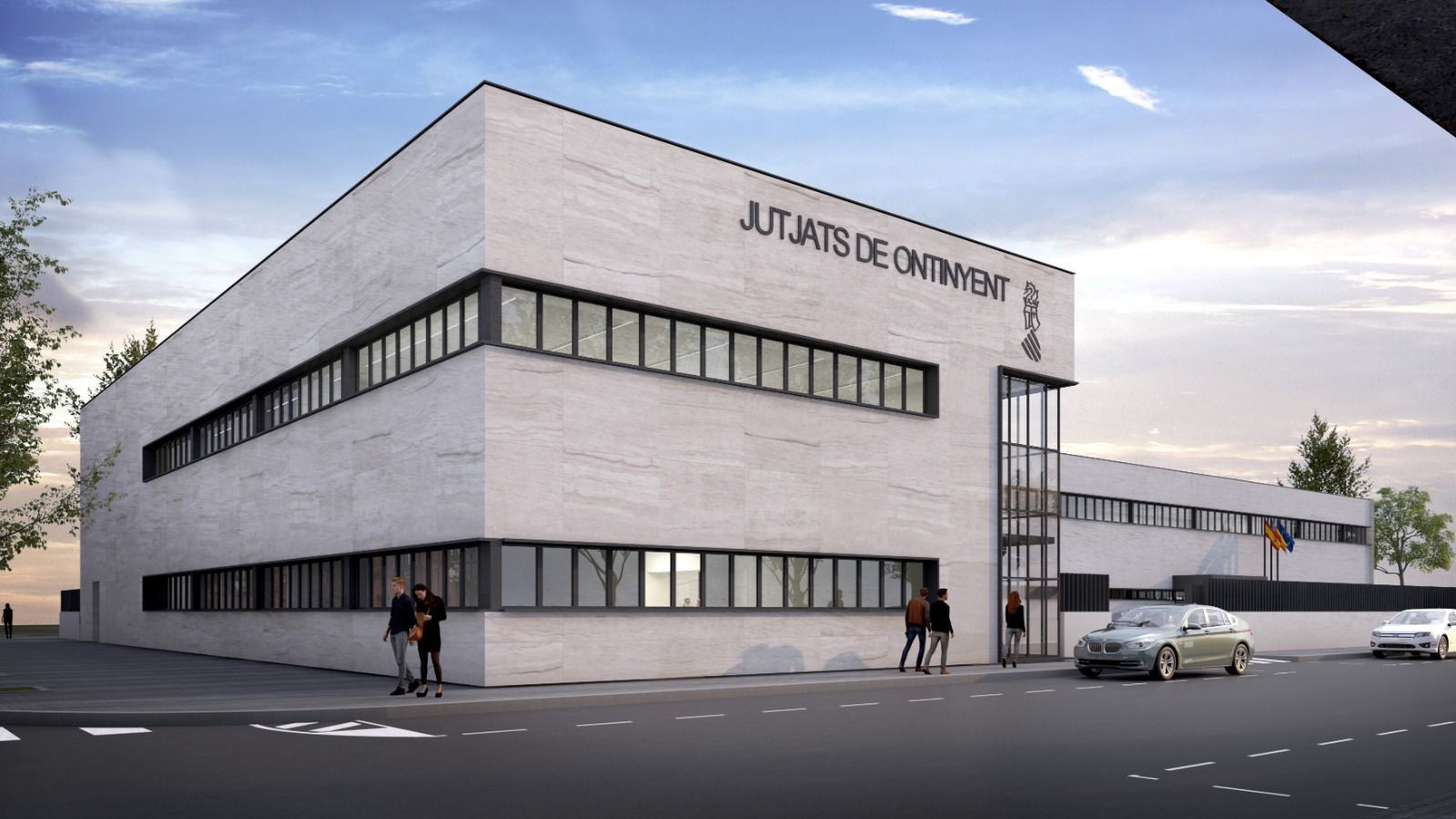 Así será el nuevo Palacio de Justicia de Ontinyent