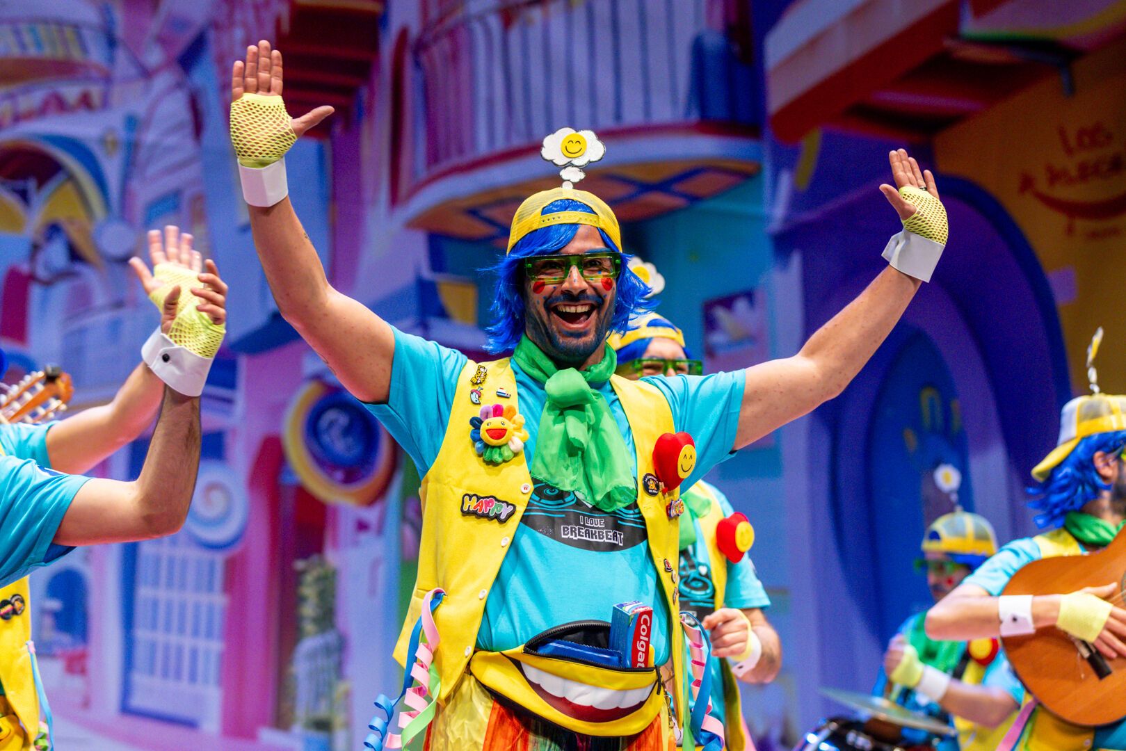 Murga 'Los alegrías', en la primera preliminar del COAC Málaga 2025