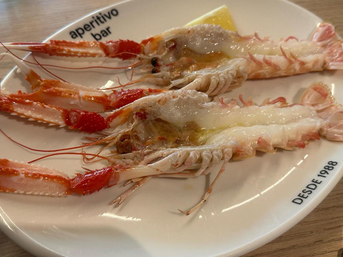 Cigala a la plancha