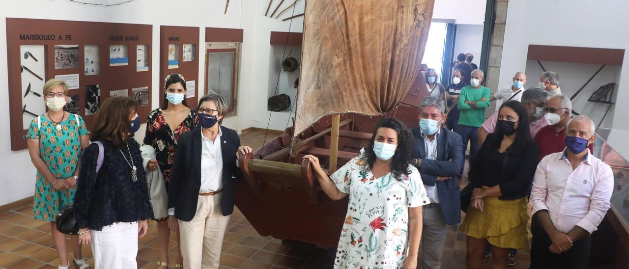 El acto de presentación, hoy en el Museo do Pobo Galego.