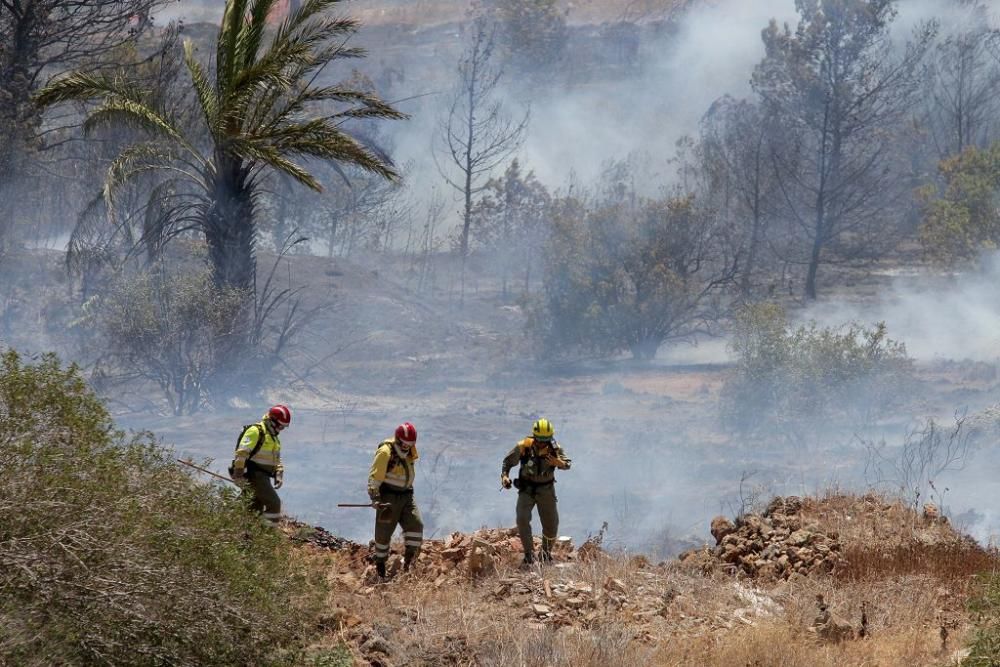 Incendio en Portman