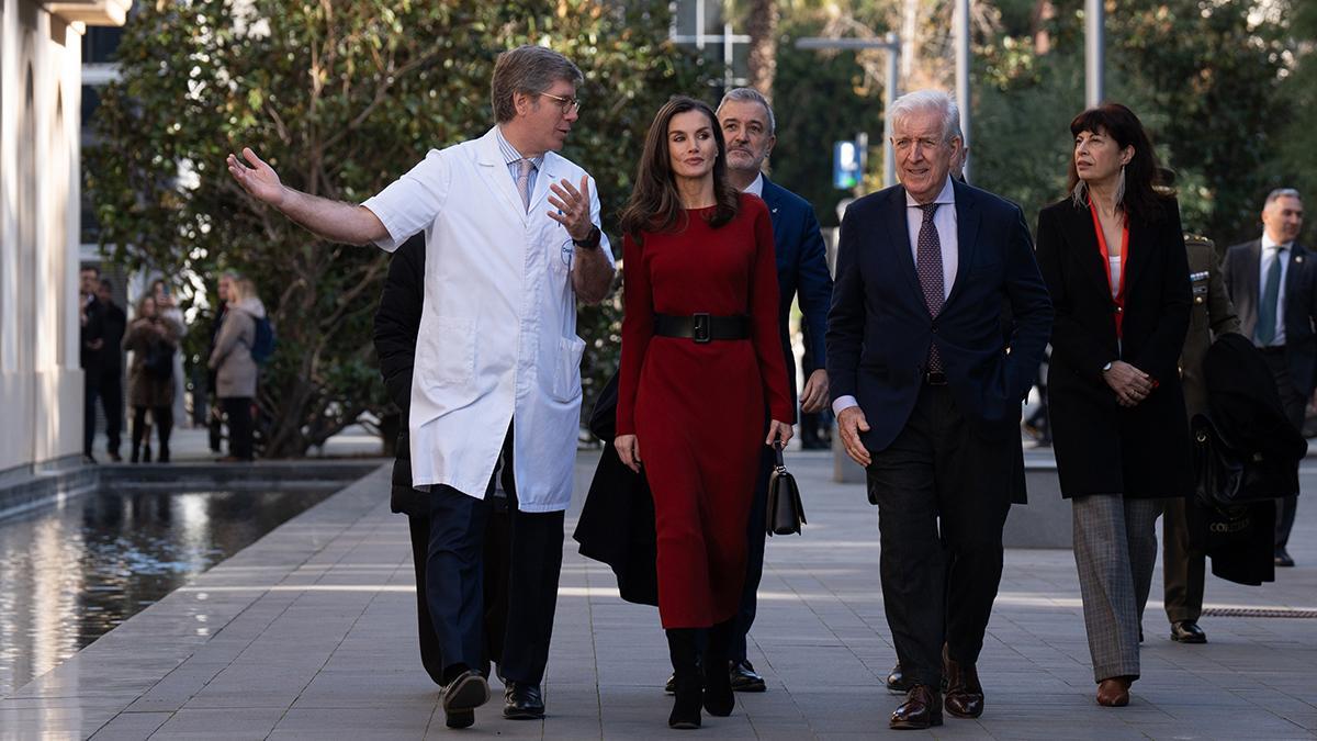 La reina Letizia, en Barcelona para entregar el Premio Dexeus Mujer