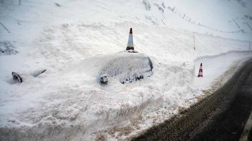 La nevada remite pero deja paso a una fuerte caída de temperaturas