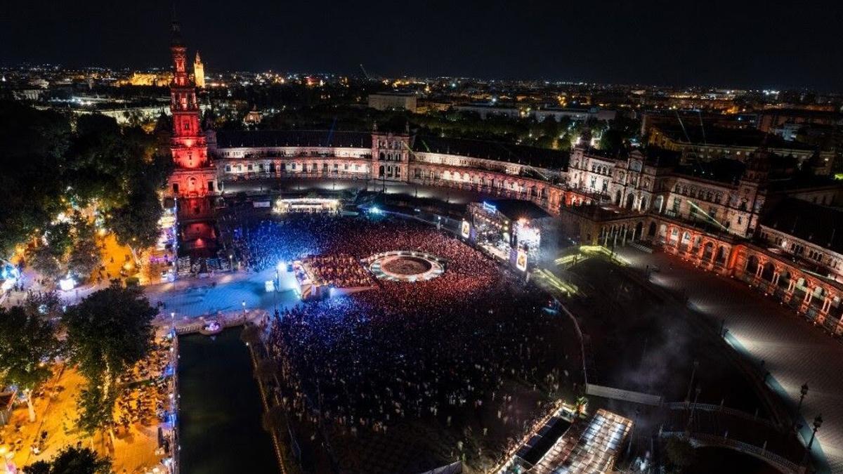 El Ayuntamiento limita a 45 días al año por promotor los grandes eventos en la Plaza de España