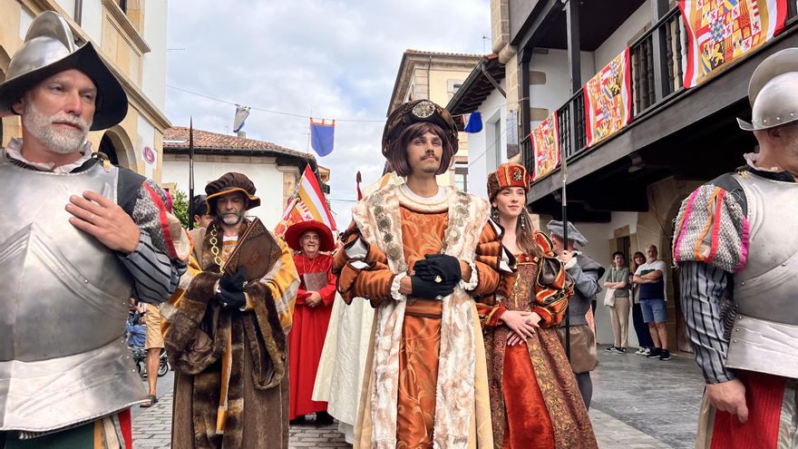 EN IMÁGENES: La recreación de la llegada de Carlos V a la Villa