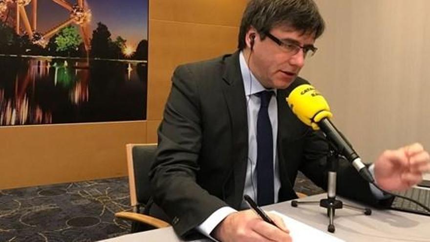 Puigdemont: «No es pot ser president des de la presó»