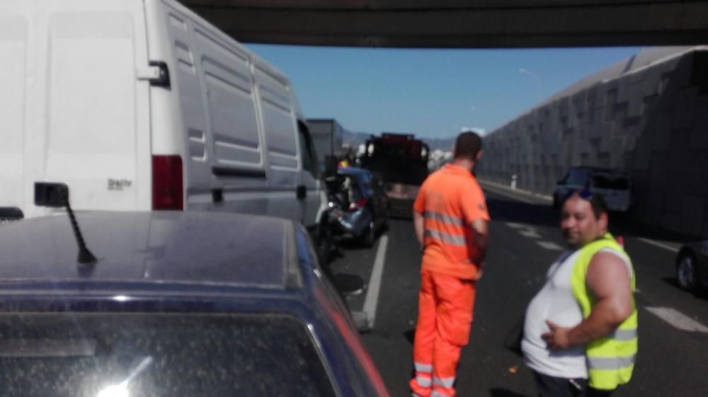 Varios heridos en un accidente múltiple en la autopista de Llucmajor
