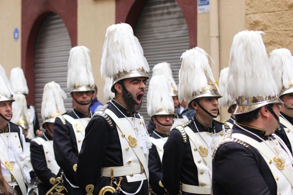 Las imágenes del Resucitado, la procesión del Domingo de Resurrección que pone punto final a la Semana Santa de Málaga