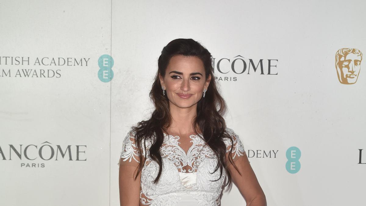 Penélope Cruz en la fiesta de nominados de los Premios Bafta