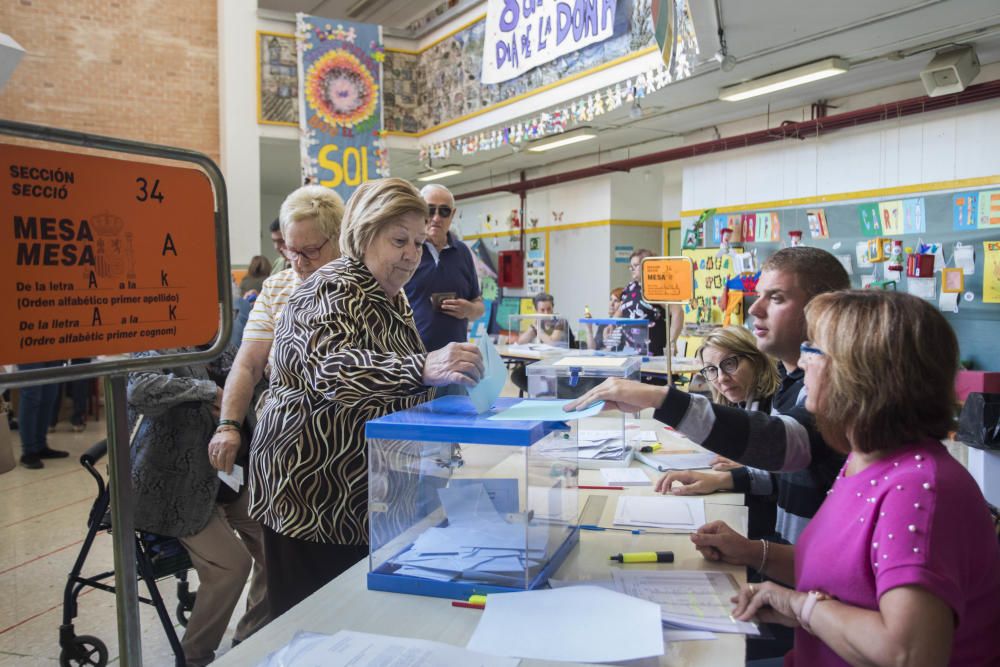 Elecciones municipales en Valencia 2019: Los valencianos acuden a las urnas