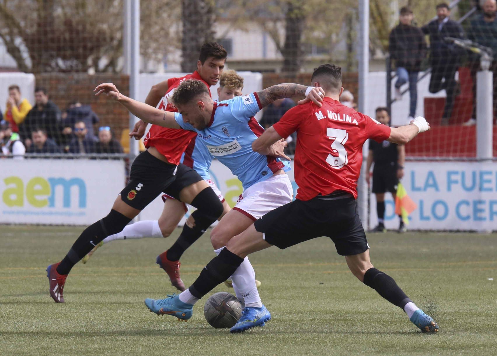 Las imágenes del Montijo-Córdoba CF