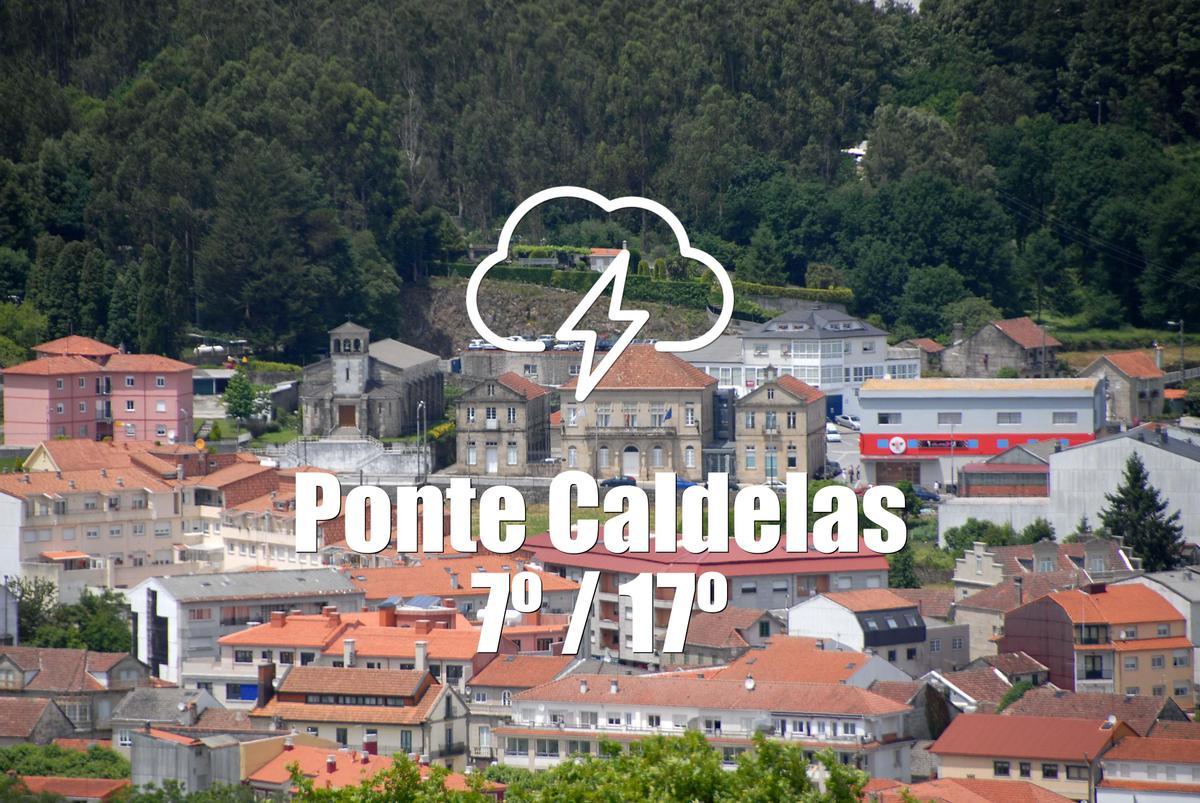 El tiempo en Ponte Caldelas: previsión meteorológica para hoy, miércoles 6 de mayo