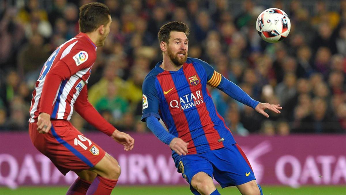 Leo Messi volvió a ser decisivo en la victoria del FC Barcelona ante el Atlético