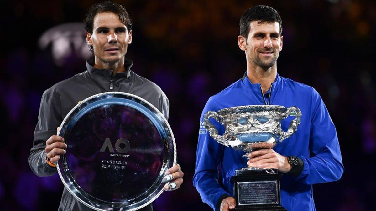 Nadal y Djokovic ya conocen lo que les espera en 2020