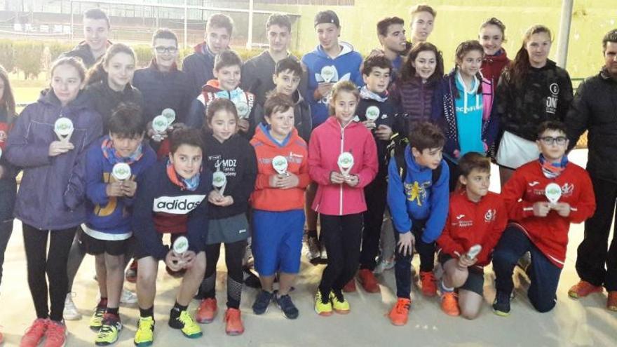 Los ganadores en el torneo del Club de Campo.