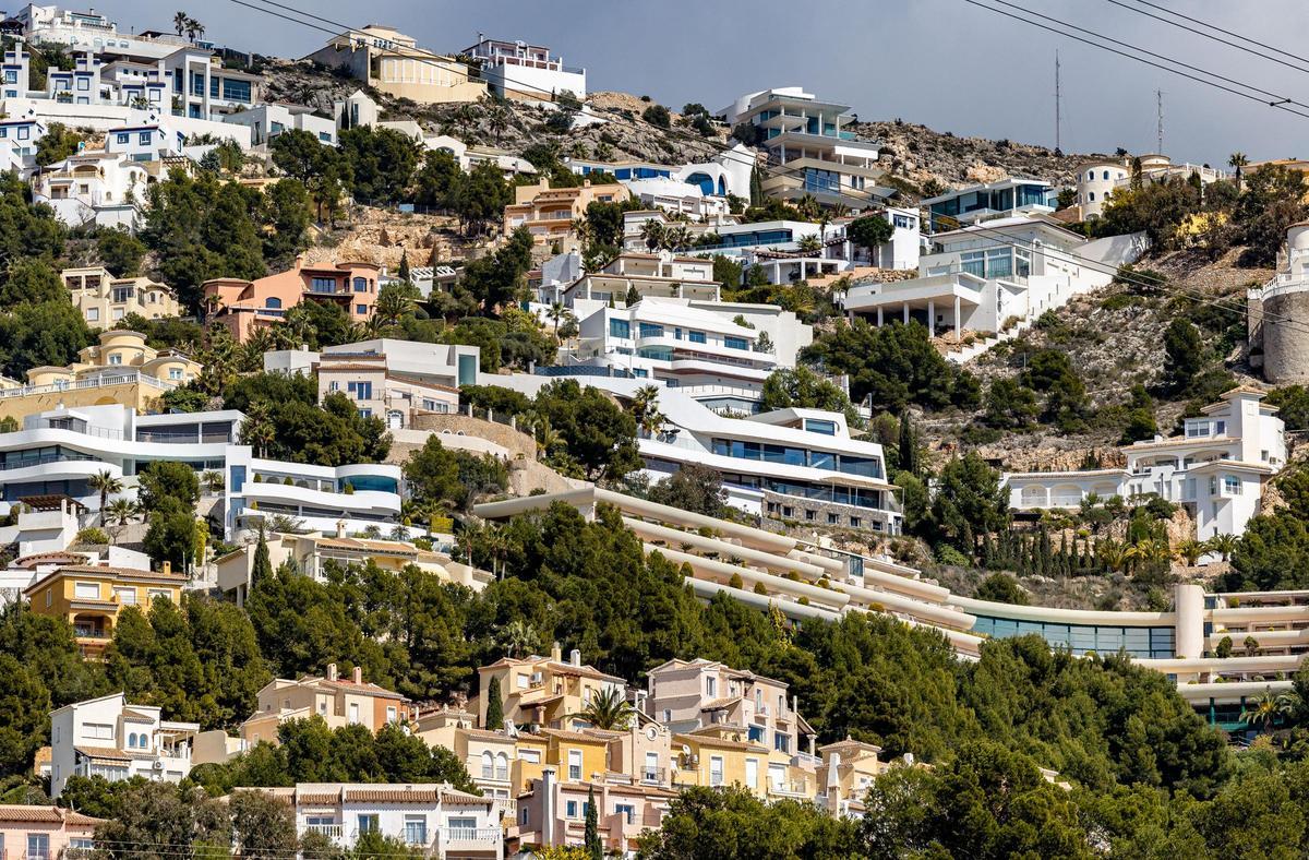La urbanización de Altea Hills, una de las más lujosas de la provincia de Alicante.