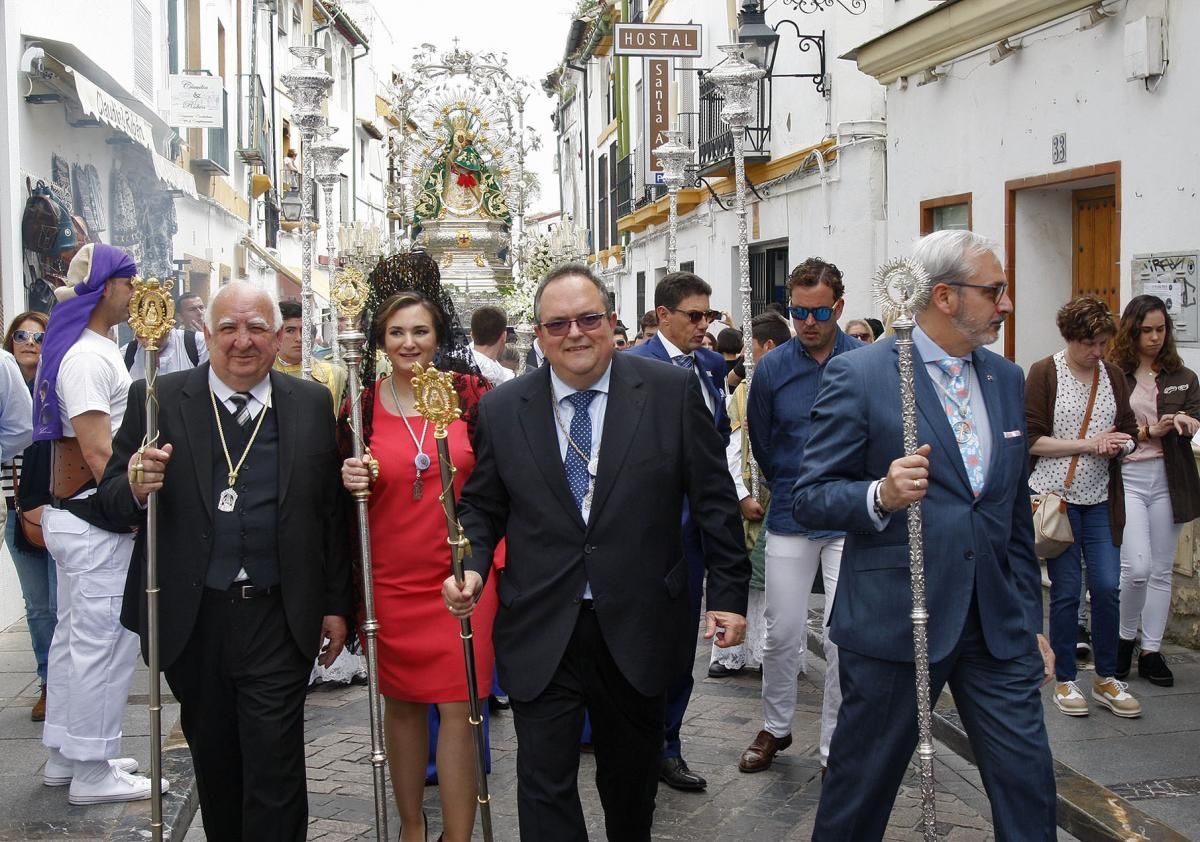 La Virgen de la Cabeza recorre las calles del casco histórico