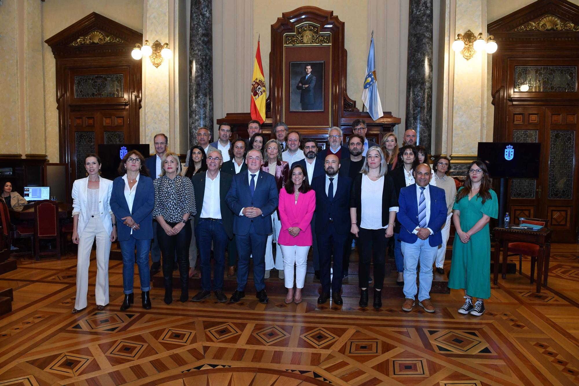 Pleno en A Coruña, el último de la legislatura antes de las elecciones municipales del 28-M