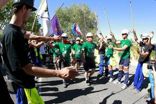 Los mineros llevan su protesta a las puertas de la Moncloa