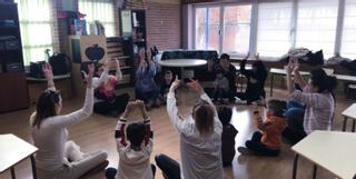 Taller de Iniciación Musical en Familia, en la Escuela de Música Duquesa Pimentel