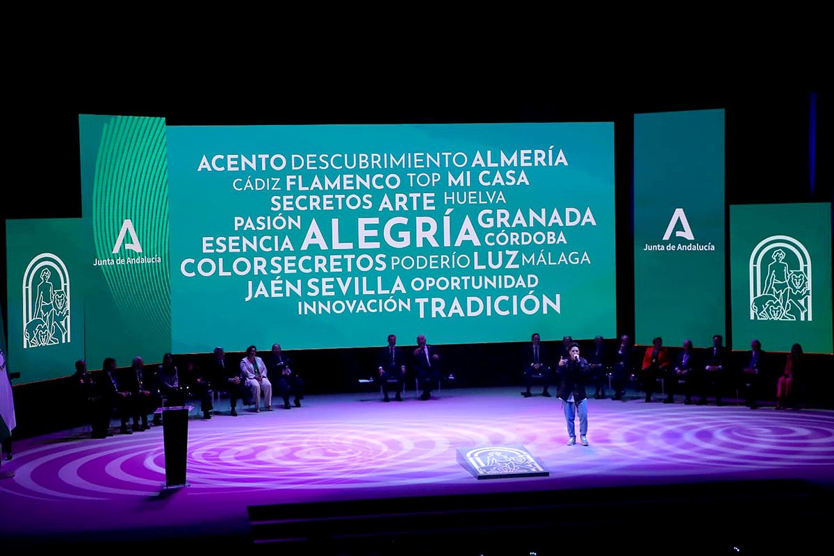 La entrega de las medallas de Andalucía en imágenes