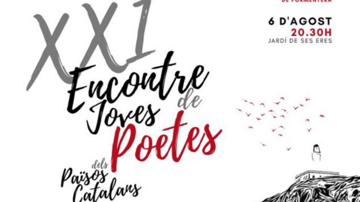 El cartel de la nueva edición del ‘’Encontre de Joves poetes dels Païssos catalans’.