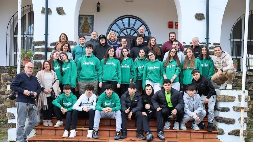 Jóvenes y educadores del Movimiento Junior celebran un retiro formativo en Valencia de Alcántara