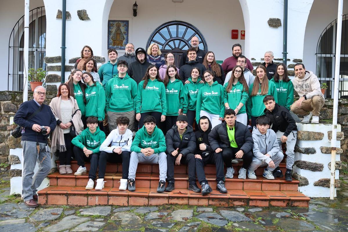 Participantes del retiro.