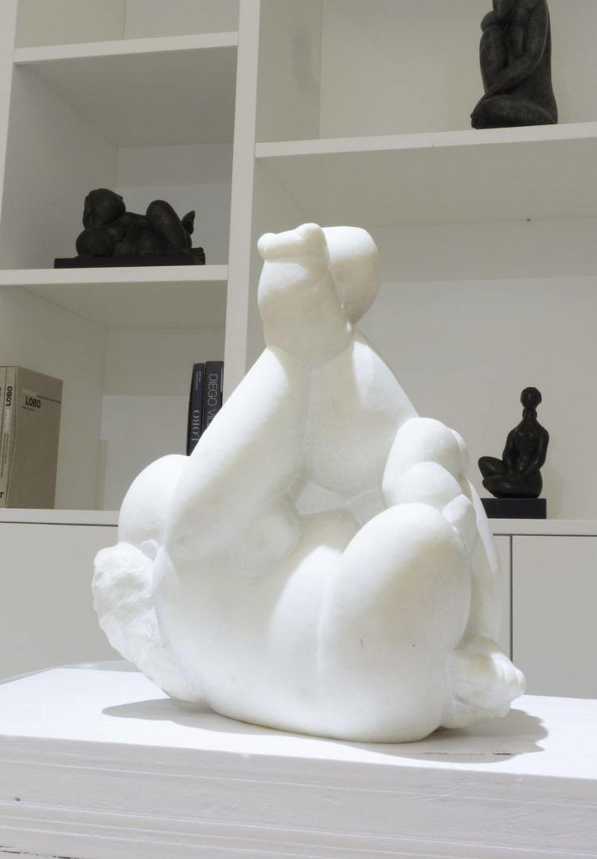 La maternidad de mármol de Carrara de 1957. | Cedida