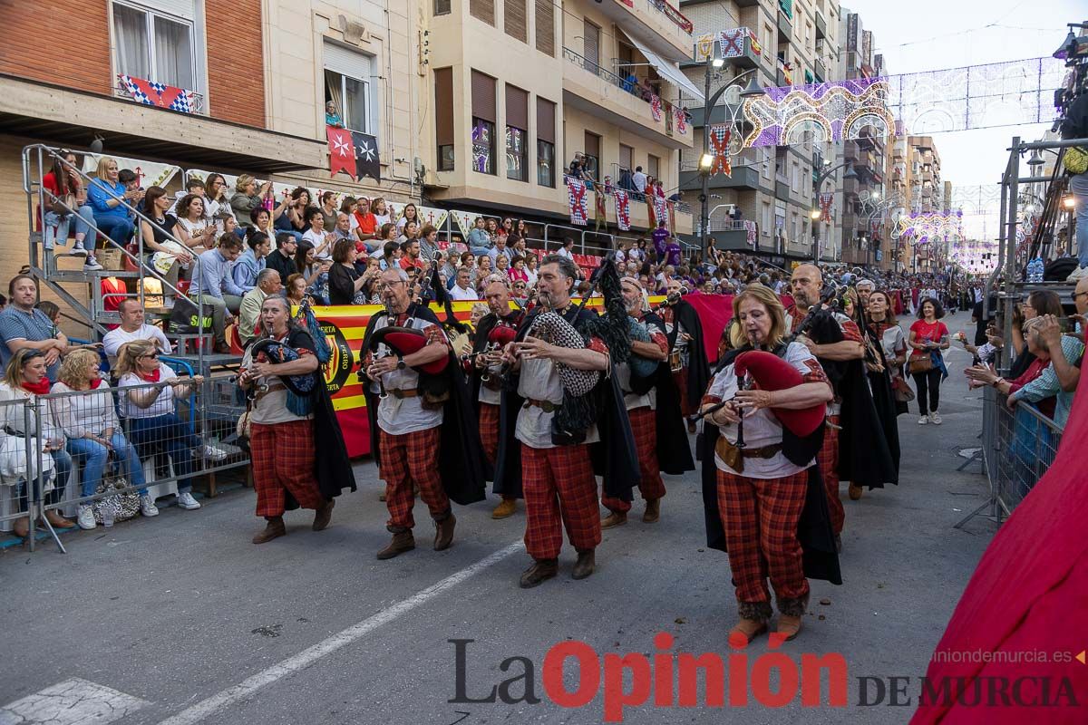 Gran desfile en Caravaca (bando Cristiano)