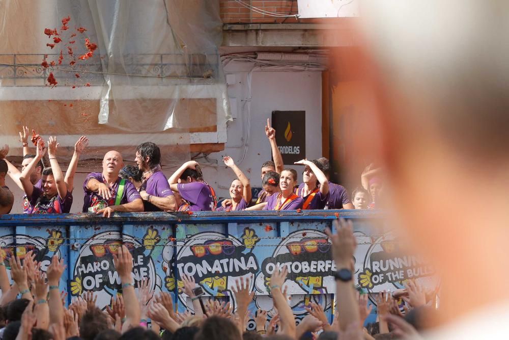 Tomatina de Buñol 2018.