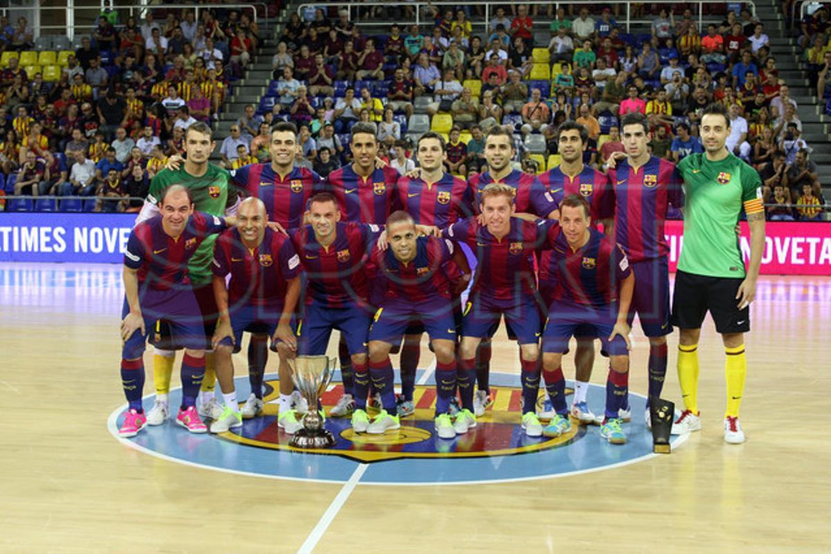 Las mejores imágenes del Barça-Burela Las mejores imágenes del Barça-Burela