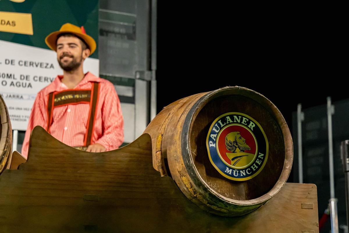 Entre las cervezas participantes en el evento se encuentra la Paulaner Münchner Hell.