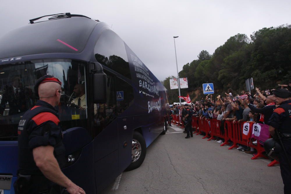 Les imatges del Girona-Barça