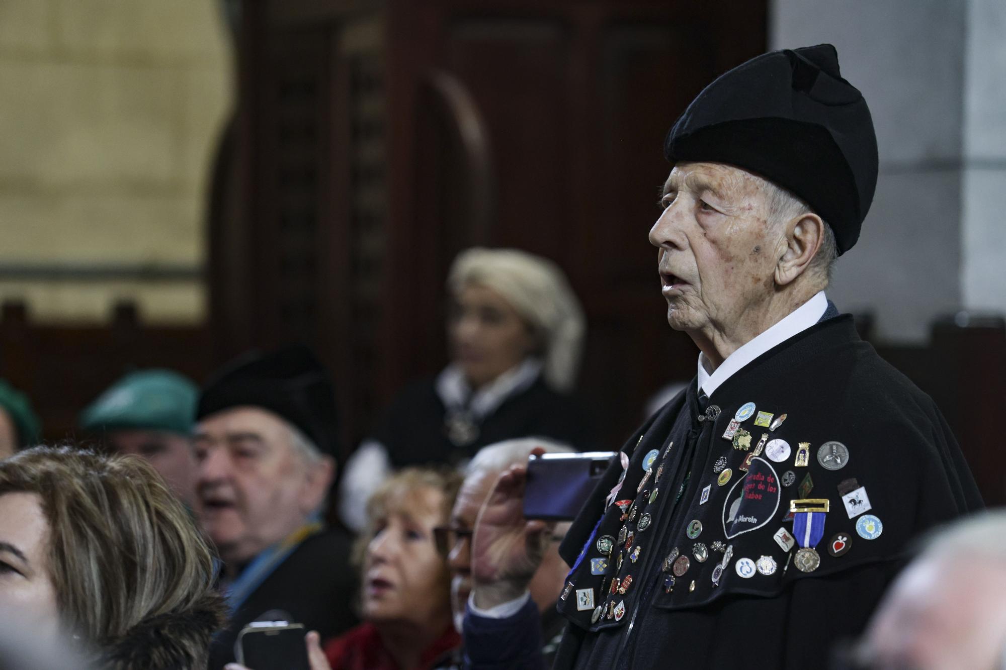 XVII Gran Capítulo de la Cofradía de los Nabos en La Foz de Morcín.