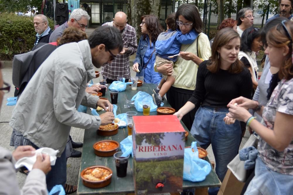 Las tapas de callos fueron las grandes protagonistas en las fiestas del Barrio de las Flores.