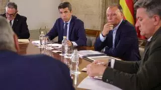 Mazón reúne a los proveedores de la Generalitat en plena bronca con el Gobierno por el FLA