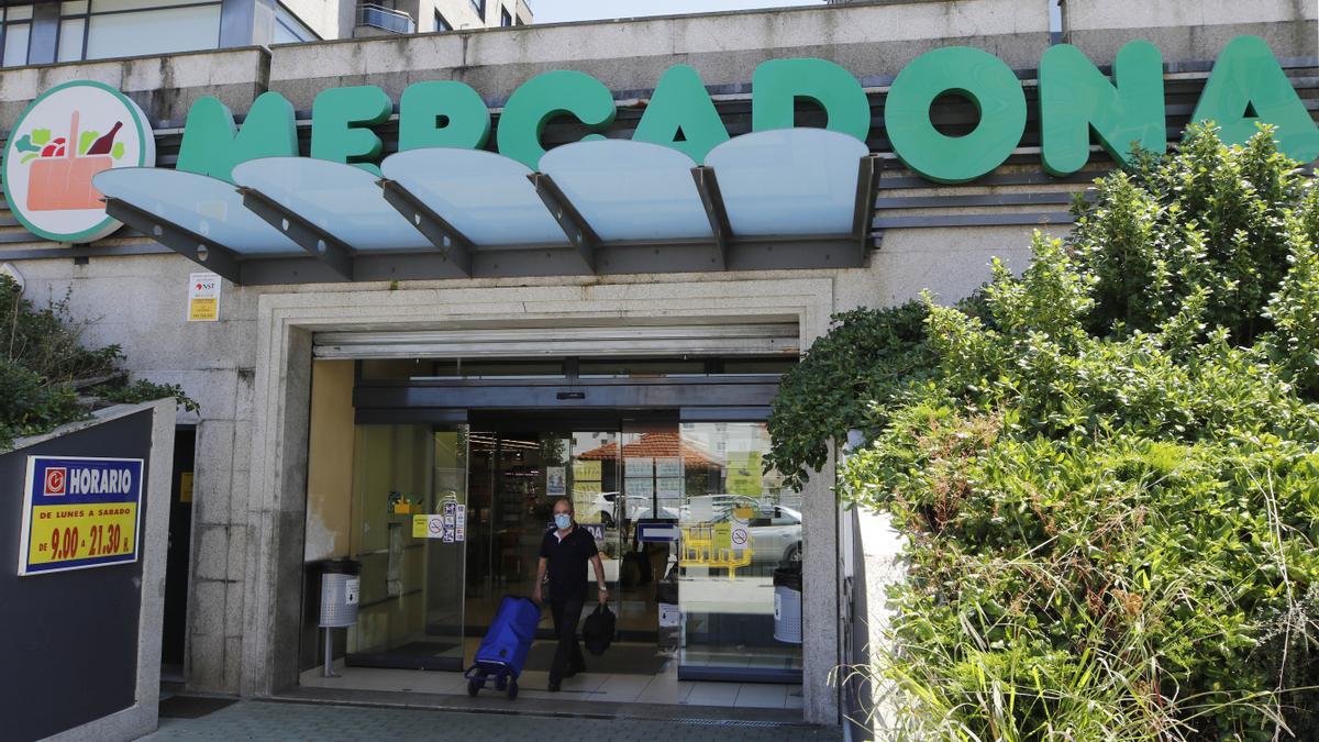 Un supermercado de Mercadona en Vigo