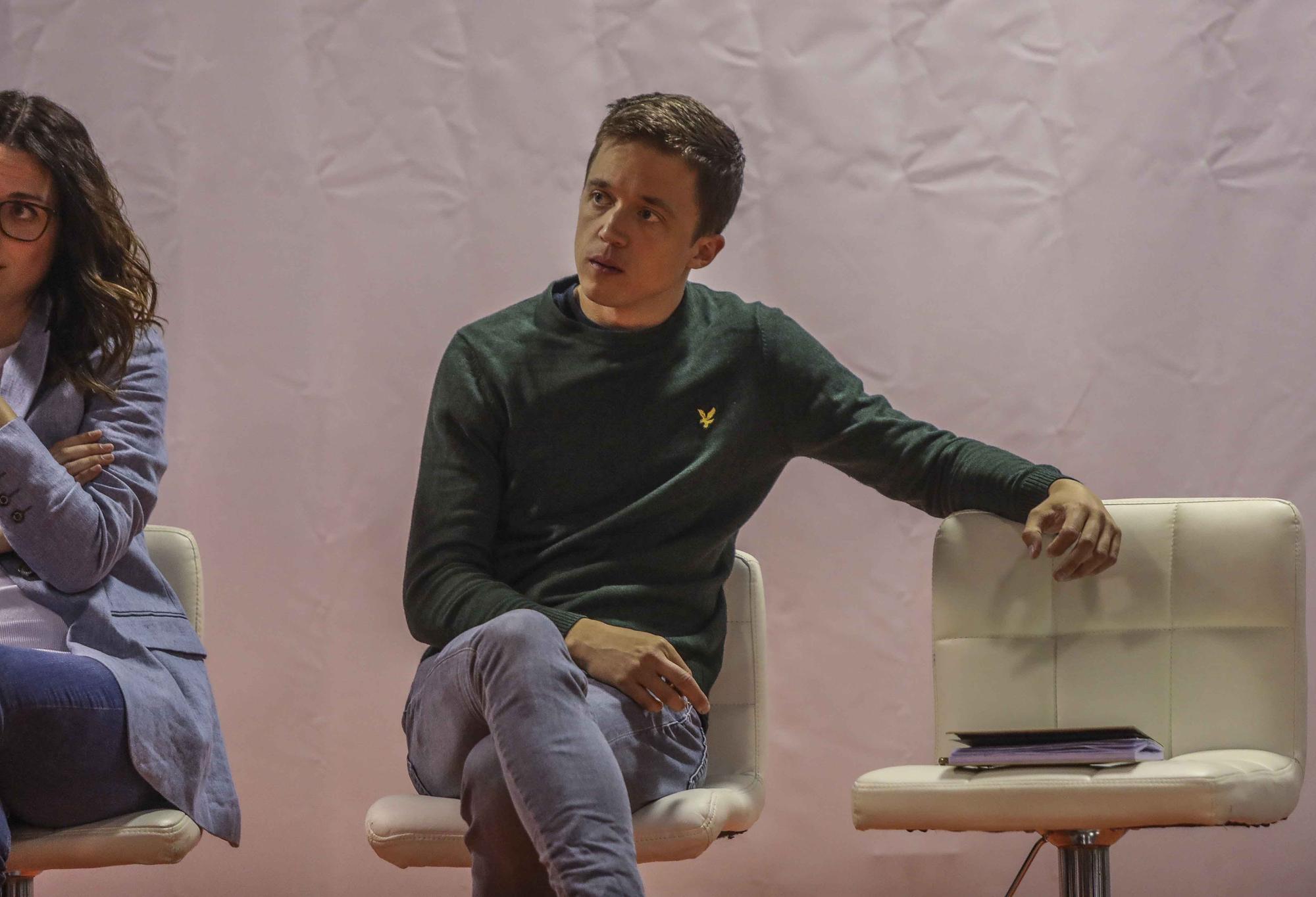 Íñigo Errejón en Elche con Compromís