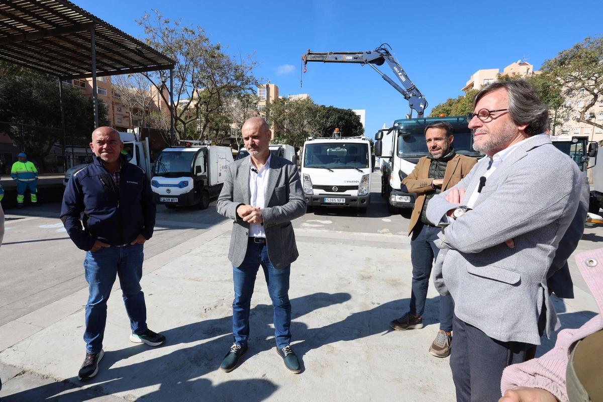 Galería: el Ayuntamiento de Ibiza presenta nueva maquinaria de limpieza viaria
