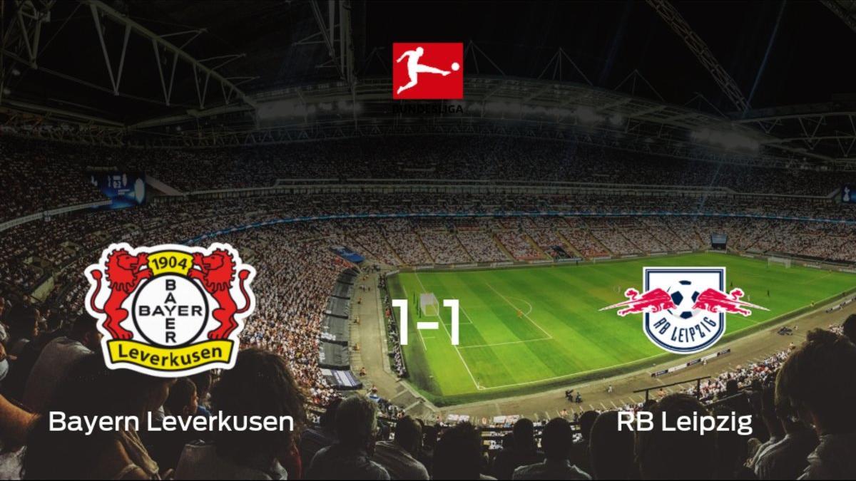 El Bayern Leverkusen y el RB Leipzig consiguen un punto tras empatar a uno