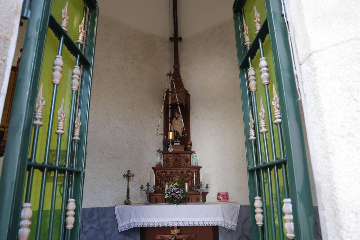 Interior de la capilla de uso público