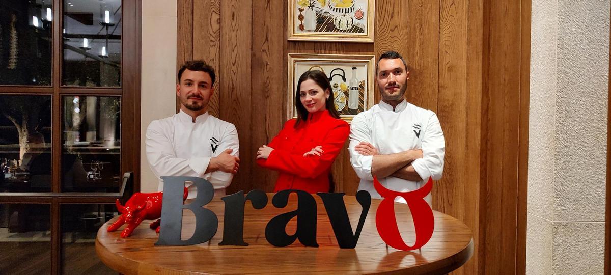 César Mogollón, Eleonora Piazza y Blai Vallbona.