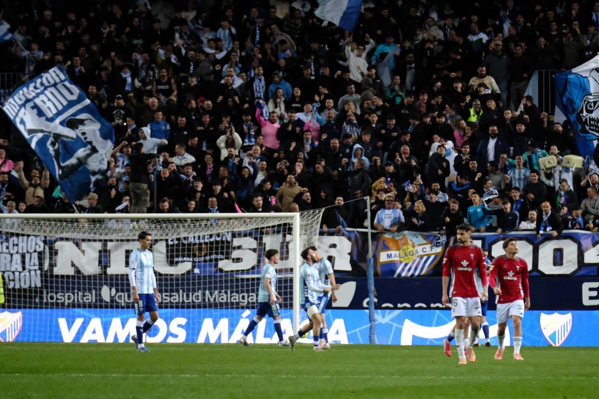Málaga CF - Albacete BP, en imágenes