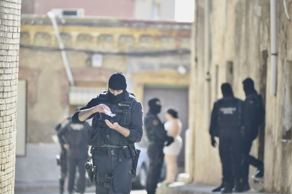 Macrooperación policial contra el narcotráfico en Cartagena