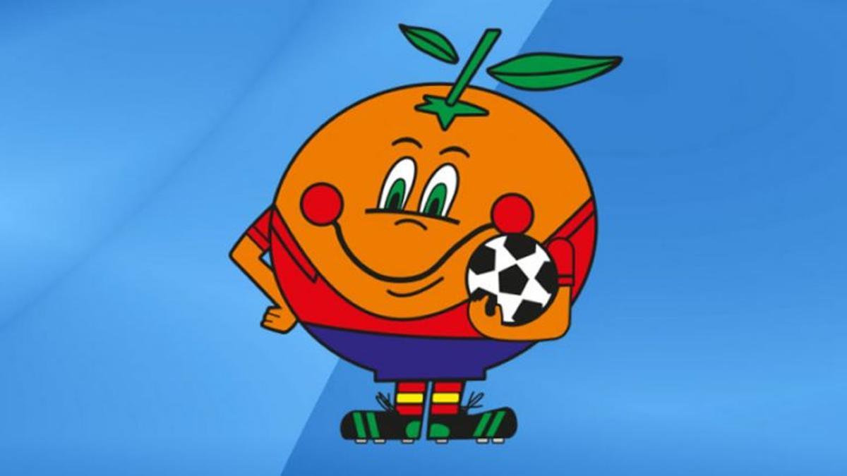 Naranjito, la mascota del Mundial '82