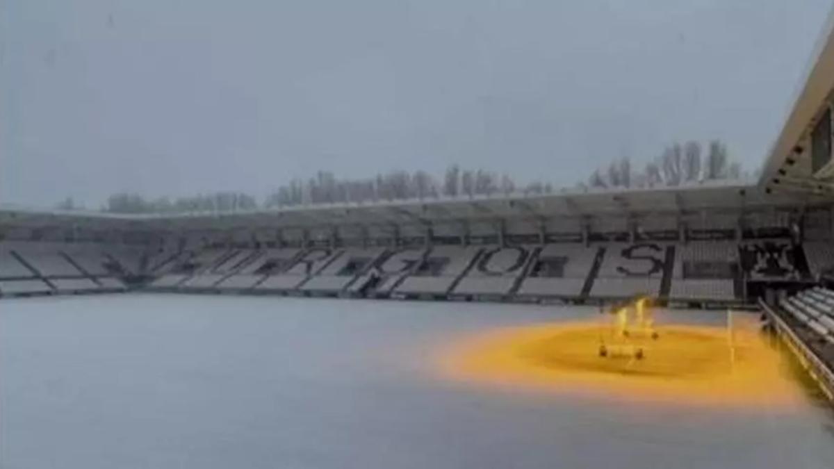 Imagen de El Plantío cubierto por la nieve