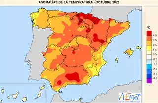 El pasado octubre, el más cálido de la serie histórica en Zamora